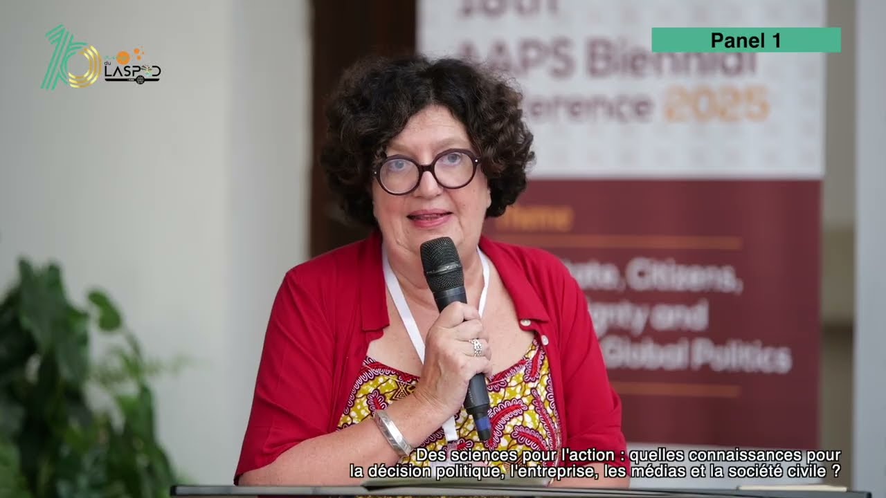 Panel 1: Sciences for Action — What Knowledge for Political Decision-Making, Business, Media and Civil Society?