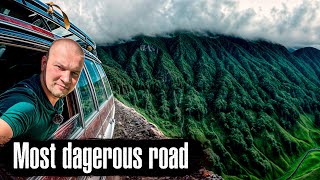 Driving On The most Dangerous and Scariest Mountain Road in the World / Life at the Extreme