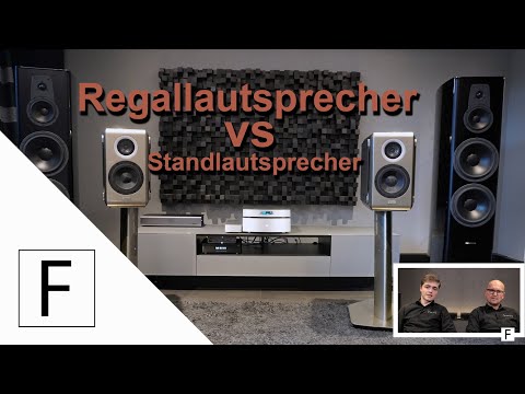 Kann er mithalten? Riesen Standlautsprecher vs. Regallautsprecher!