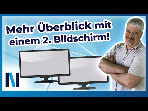 Effektiver arbeiten mit einem zweiten Bildschirm: So richtest Du ihn ein!