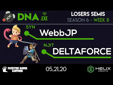 DNA.EXE S6:W8 - SYN | WebbJP (Lucas) Vs. NJIT | DELTAFORCE (Link) - L Semifinals