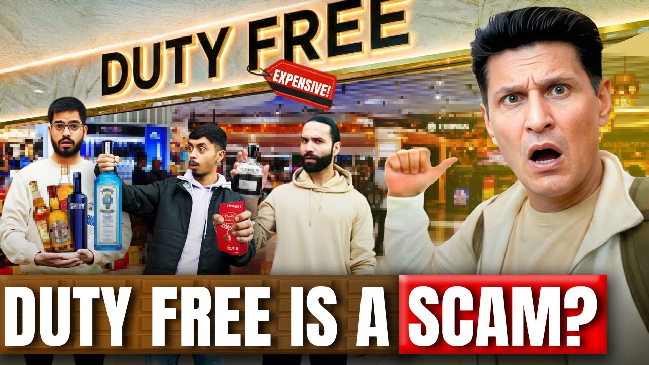Duty-Free EXPOSED: Airport Scam No One Told You About. Local vs duty-free prices. Full Investigation