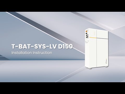 T-BAT-SYS-LV D150 Installation Instruction