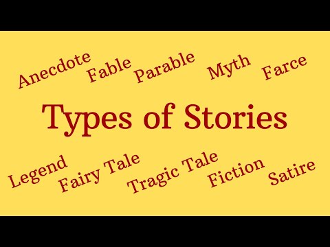 Different Types of Stories in English