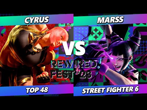 ReWired Fest 2023 - Marss (Juri) Vs. Cyrus (Marisa) Street Fighter 6 - SF6
