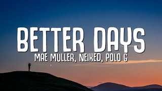 Better days - Lyrics