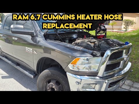 Ram 6.7 Cummins Heater Hose Replacement - How To Replace Heater Hoses on a Dodge Ram Cummins Diesel