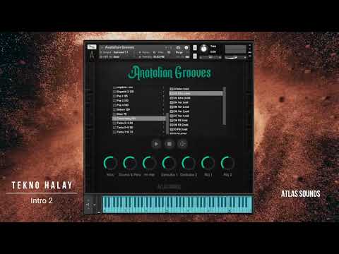 Anatolian Grooves for Kontakt | Drag & Drop MIDI Turkish Drums | 23 Rhythms & 290+ Grooves