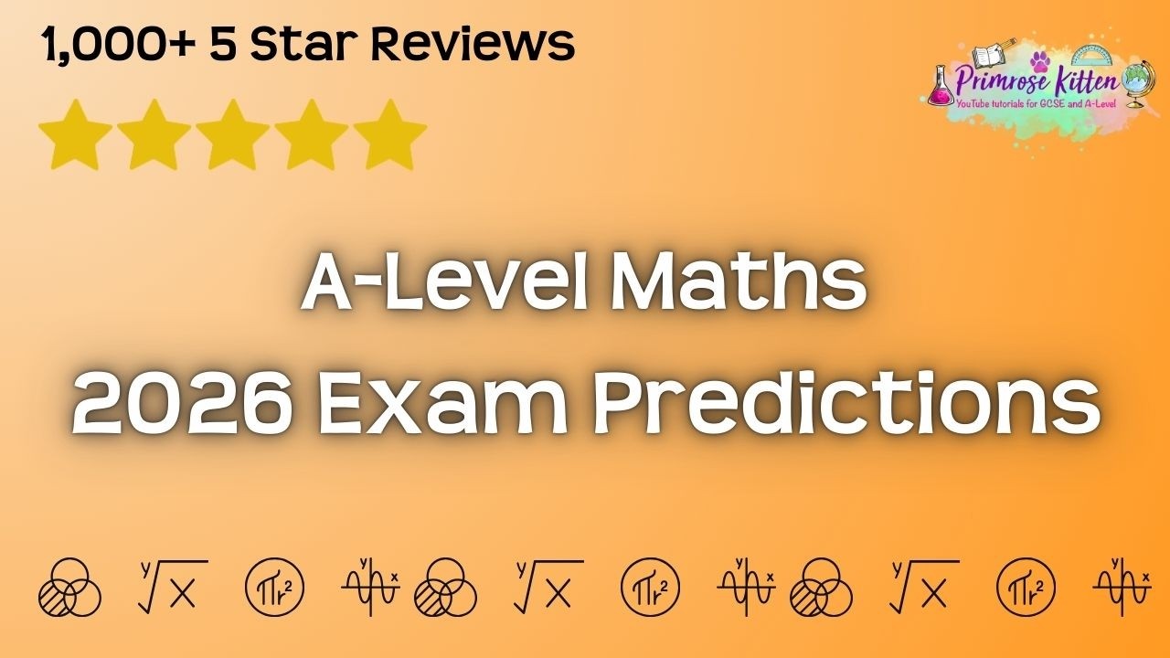 2026 A-Level Maths Predictions | Pure, Stats & Mechanics Revision!