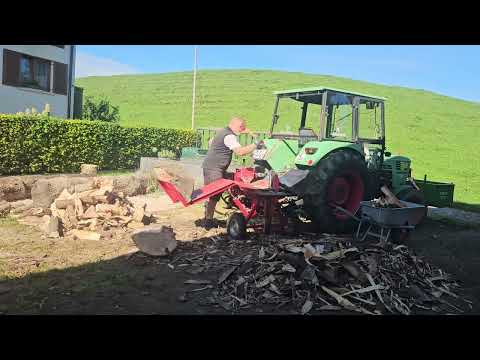 GROWI GSW 12 an Deutz 5006! Zapfwellenantrieb!