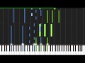 Undertale (Main Theme) - Undertale [Piano Tutorial] (Synthesia)