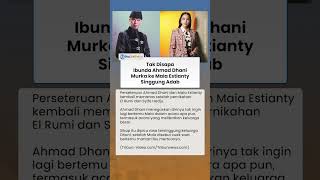 Tak Disapa, Ibunda Ahmad Dhani Murka ke Maia Estianty hingga Ogah Bertemu, Singgung Adab