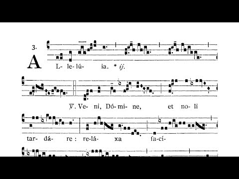 Dominica quarta Adventus (Fourth Sunday of Advent) - Alleluia (Veni Domine)