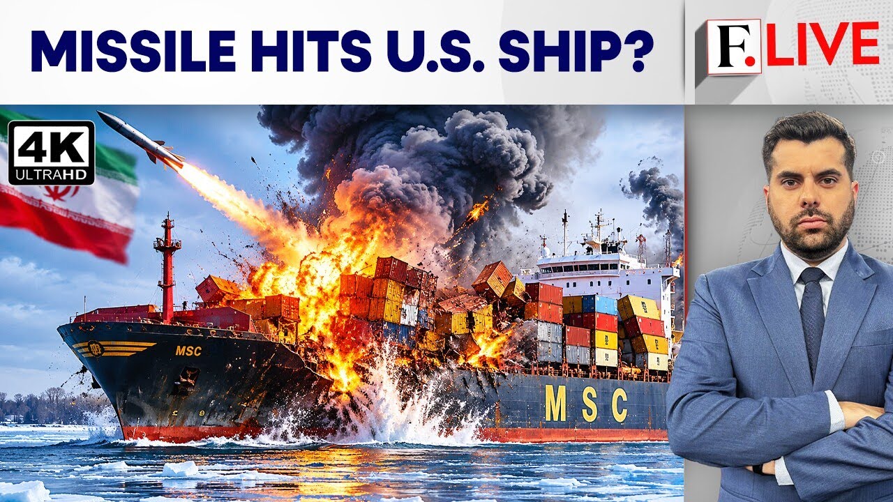Iran Claims Cruise Missile Strike on US Ship, But Investigators Say Otherwise | Firstpost Live | 4K