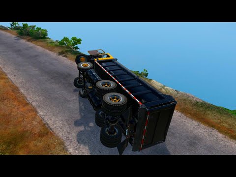BeamNG DRIVE Cars vs Cliff Drops – Ultimate Realistic Crash Compilation