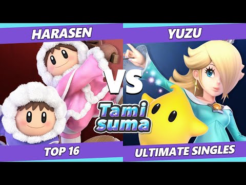 TAMISUMA 205 SSBU - Harasen (Ice Climbers) Vs. Yuzu (Rosalina) Smash Ultimate Top 16
