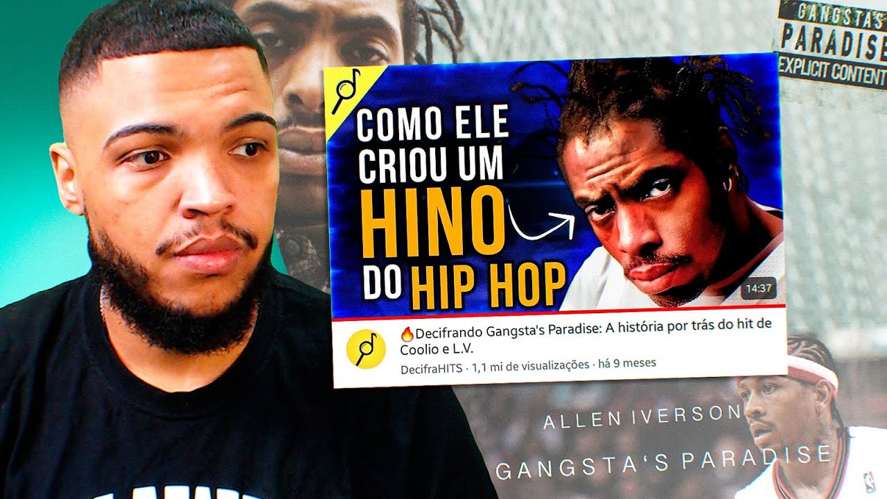 DECIFRANDO GANGSTA PARADISE - A HISTÓRIA POR TRÁS DO HIT! | Reac Jota Jogadas