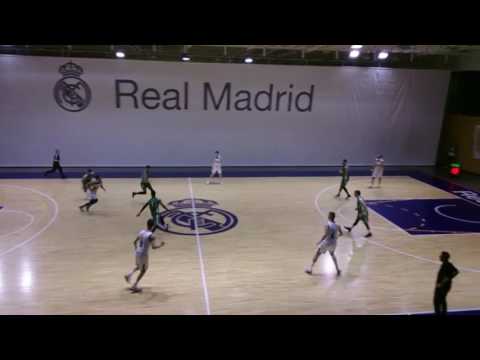 003 Liga EBA 2016-2017. Grupo B. Real Madrid-Fundación Globalcaja La Roda (83-72).