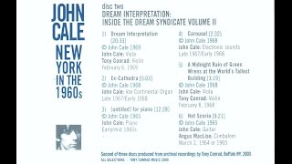 John Cale - Inside the dream syndicate - Dream Interpretation (1969)