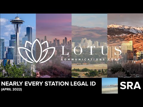 Lotus Communications Nearly Every Station Legal ID (April 2022)