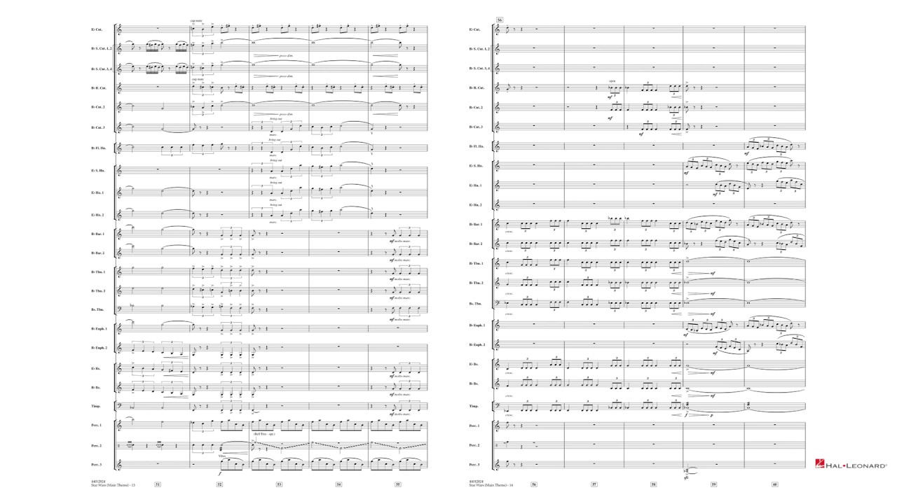 Star Wars (Main Theme) – John Williams, arr. Philip Harper