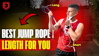 HOW TO GET THE CORRECT ROPE LENGTH | Skipping Rope Length | 