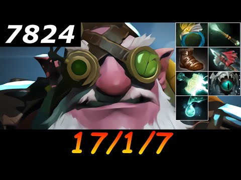 Dota 2 Sniper 7824 MMR 17/1/7 (Kills/Deaths/Assists) Ranked Full Gameplay