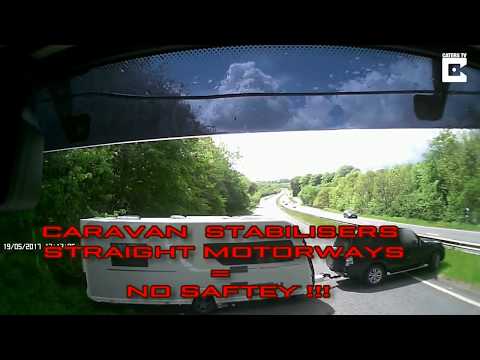 CARAVAN CRASH! CARAVAN ACCIDENT! STABILISER NO SAFTEY! PT2