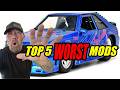 My TOP 5, AVOID AT ALL COSTS fox body mods!