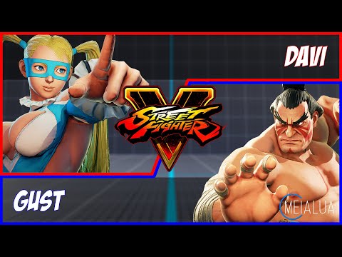 SFV CE - Davi(R.MIKA) VS gust(E.HONDA) 🌘 MeiaLua 🌘