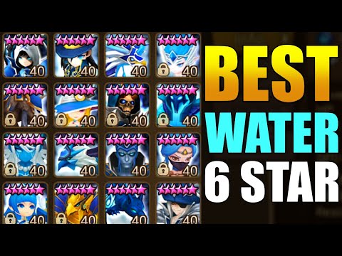 Review Every Water 6* I Made in Summoners War | What is good in 2020?