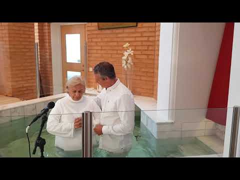 Dop i Pingst frölunda kyrka i Göteborg,Sverige 2017.06.11