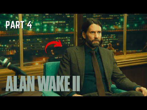 Alan Wake 2 PS5 Walkthrough Gameplay Part 4 - New York (FULL GAME)