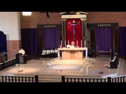 Jueves Santo 2011 parte 3 Homilia en Espanol