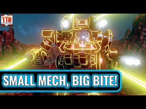 When The Small Mech Puts Up The BIG DAMAGE Numbers...! - Kit Fox - Mechwarrior Online