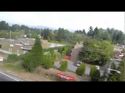 Skytrain 2012-09-28 Millennium line Lakecity to Sperling -- Burnaby Lake Station.
