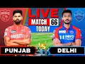 LIVE IPL 2025 Punjab Vs Delhi Live Cricket Match Score Commentary PBKS Vs DC IPL Live Match