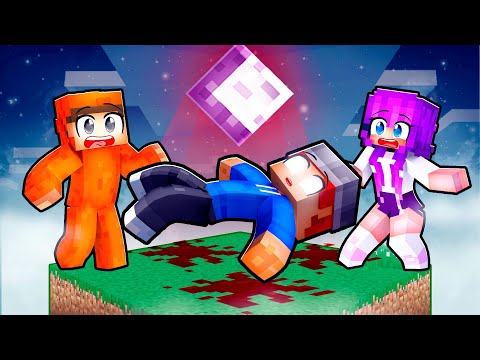 POSSESSED ON ONE BLOCK in Minecraft!