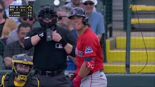 WEEI call of Nate Eaton's Grand Slam in the 5th inning to give the Red Sox a 10-1 lead!