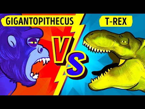 El King Kong real vs T-Rex: enfrentamiento de verdaderos titanes