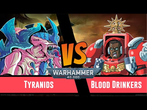 Warhammer 40,000 Battle Report: Tyranids vs Blood Drinkers