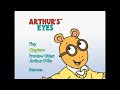 Arthur S Eyes 2003 DVD Menu Walkthrough