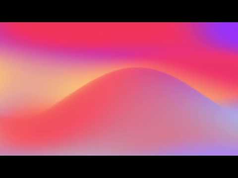 Colorful Gradient Wave Mood Led Ambient Lights   Beautiful Pastel Colorful Video Backdrop 2 Hours