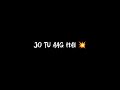 Tere Dil Pe Haq Mera Hai Deewaniyat Vishal Mishra Black Screen Status Latest WhatsApp Status
