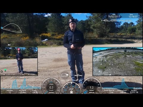 First flights with new Parrot Bebop 2 and new Skycontroller 2