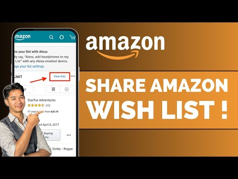 How To Share Amazon Wish List - Amazon Wish List Link - Share Amazon List !