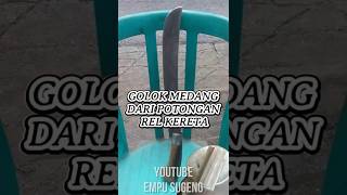 Download lagu Make a Medang-style Golok from Railway Rails #empusugeng #blacksmith #medanggolok #forging #shorts mp3