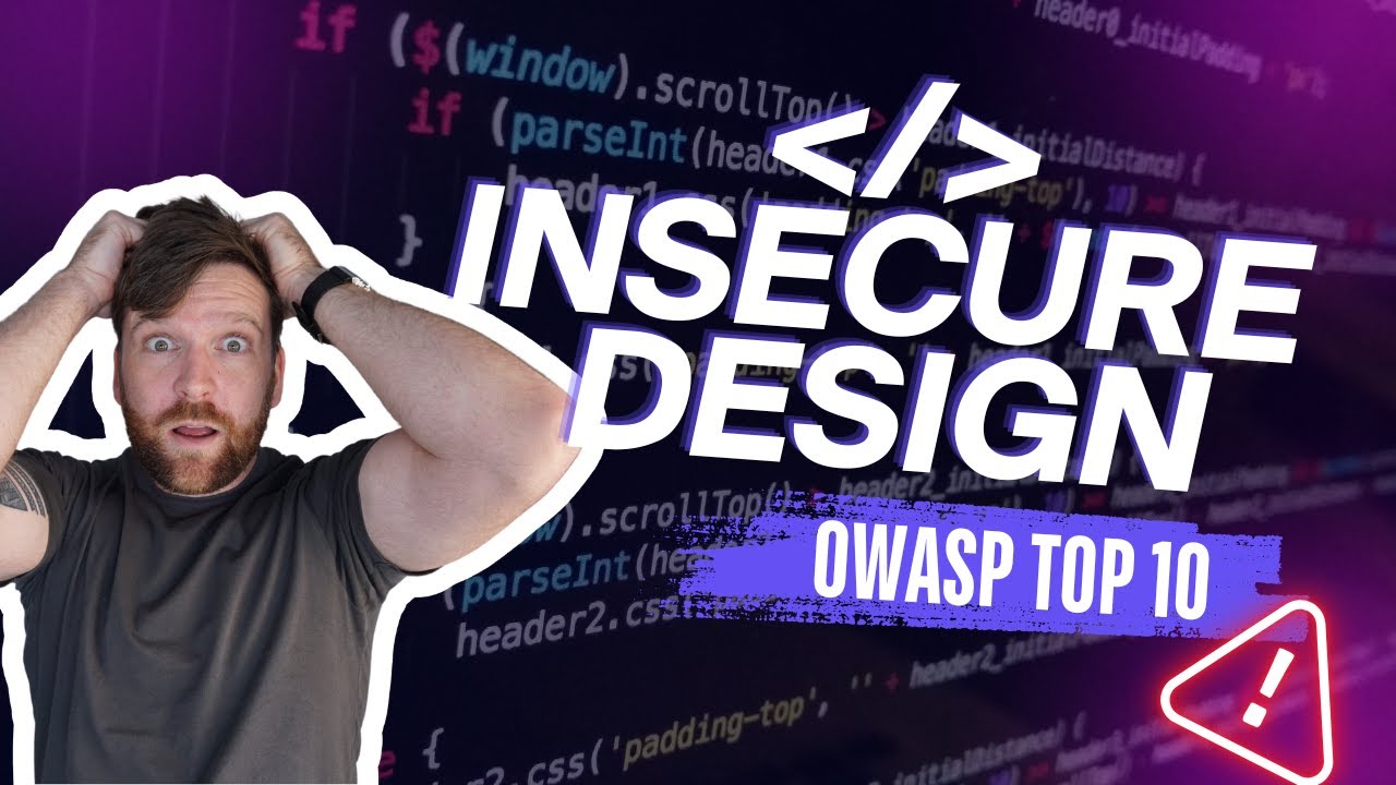 Insecure Design Explained: Business Logic Flaws, STRIDE Threat Modeling & more - OWASP top 10