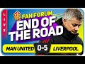 END OF SOLSKJAER Manchester United 0-5 Liverpool | LIVE Fan Forum