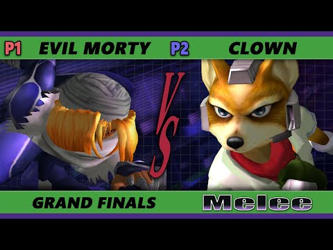 S@X 447 GRAND FINALS - Clown (Fox) Vs. Evil Morty [L] (Sheik) Smash Melee - SSBM